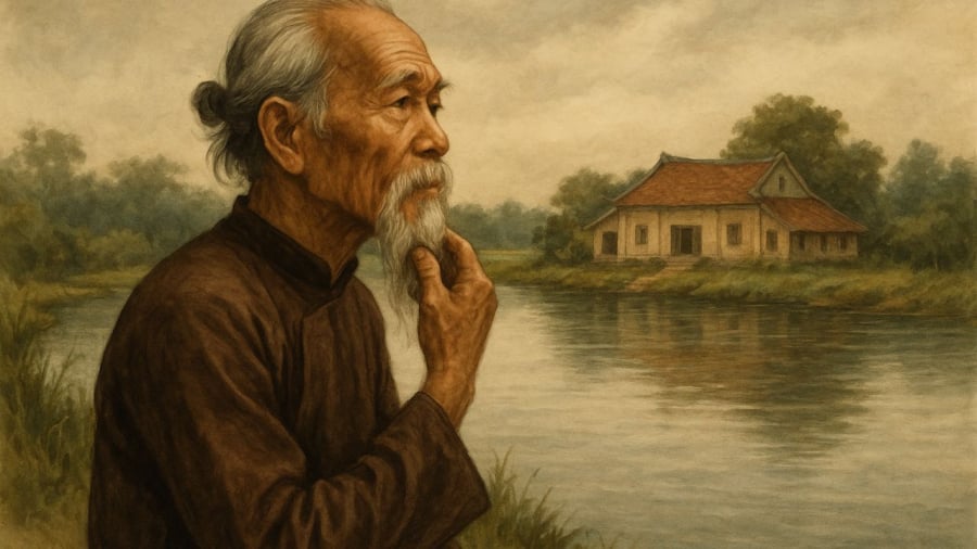 ngoc-xay-nha-to-dai-mua-dat-ven-song-phunutoday-0519 Mua đất làm nhà là việc lớn hãy tham khảo người xưa