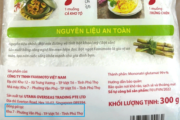 anh-2-mi-chinh-san-chia-17476261458811144325644 Mì chính không ghi xuất xứ, không rõ nguồn gốc tràn lan trên thị trường - Ảnh 2.