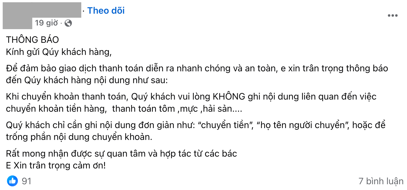 anh-man-hinh-2025-06-05-luc-081746-1749093863735-17490938640591579897428 Đi ăn như bị đuổi, mua hàng phải lén lút vì không được công khai chuyển khoản: Phiền vô cùng!- Ảnh 3.