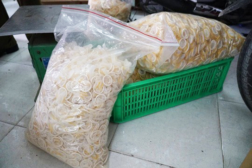 Tang vật cảnh sát thu giữ. Ảnh: A.X