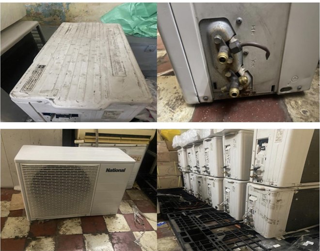 dieu-hoa Xử lý cơ sở kinh doanh điều hòa cũ không rõ nguồn gốc xuất xứ ở Hải Dương