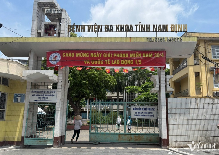 Bệnh viện Đa khoa tỉnh Nam Định. 