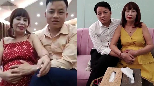 Hết chuyện mang bầu ở tuổi 62, cô dâu Thu Sao không ít lần còn gây sốc, tố chồng trẻ "đong đưa" với gái trẻ - Ảnh 1.