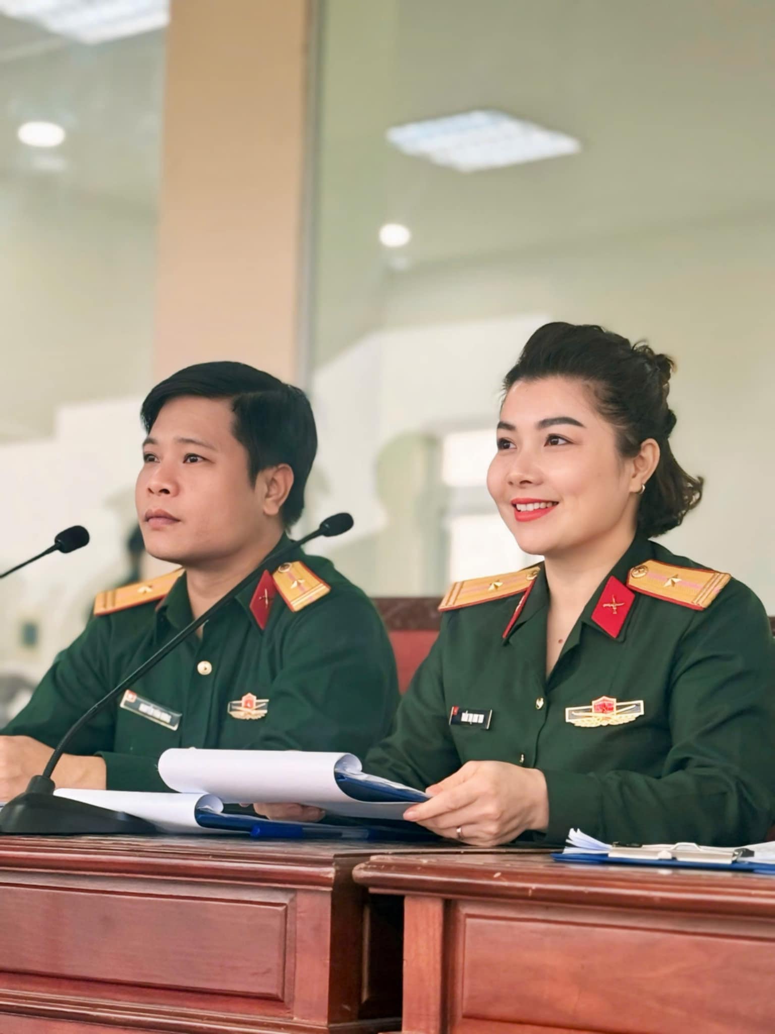 Hai nữ quân nhân có giọng đọc lay động trái tim trong lễ diễu binh, diễu hành mừng 80 năm Quốc khánh 2/9  - Ảnh 7.