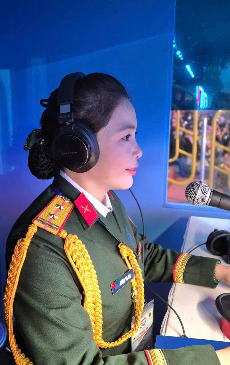 Hai nữ quân nhân có giọng đọc lay động trái tim trong lễ diễu binh, diễu hành mừng 80 năm Quốc khánh 2/9  - Ảnh 4.
