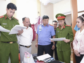 Bắt tạm giam và khám xét nơi ở của nữ hiệu trưởng Doãn Thị Lệ Xuân- Ảnh 1.