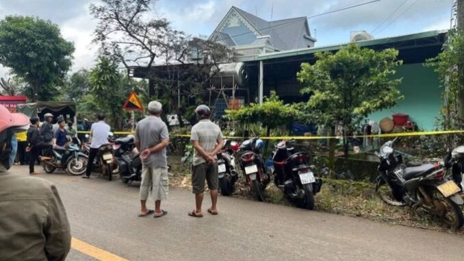 559452549-767559056106720-5297-8414-8652-1759468292 Công an phong tỏa căn nhà để điều tra. Ảnh: Thái Hà