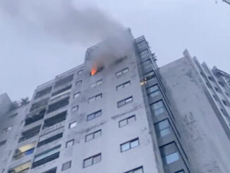 Vị trí xảy ra hỏa hoạn. Ảnh: Hùng Lê